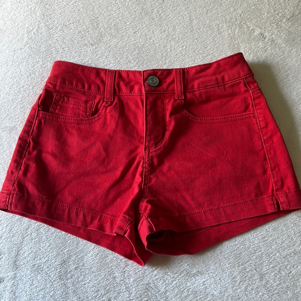 SO brand size 3 red shorts
